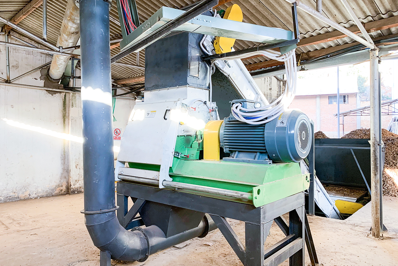 FSP80T/FSP100T/ FSP120T/ FSP140T Biomass Wood Hammer Mill dengan 84/108/132/144 Pisau